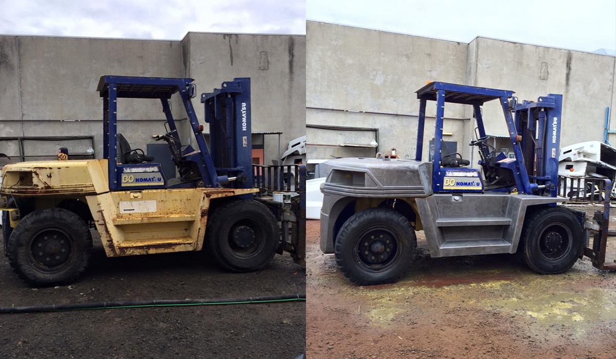 DeFonzo Mobile Blasting industrial project 2